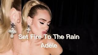 Adele - Set Fire To The Rain (Sped-up)