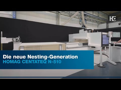 HOMAG CENTATEQ N-510 | Die neue Nesting-Generation