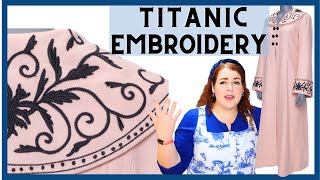 The Titanic Coat is a Challenge! // Digitizing Embroidery & Defeating Sleevils