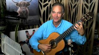 A minor study rest stoke thumb for Casandra and my other students of Classical guitar.