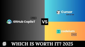 GitHub Copilot vs Cursor vs Codeium: Which AI Coding Assistant is Actually Worth It in 2025? #trash