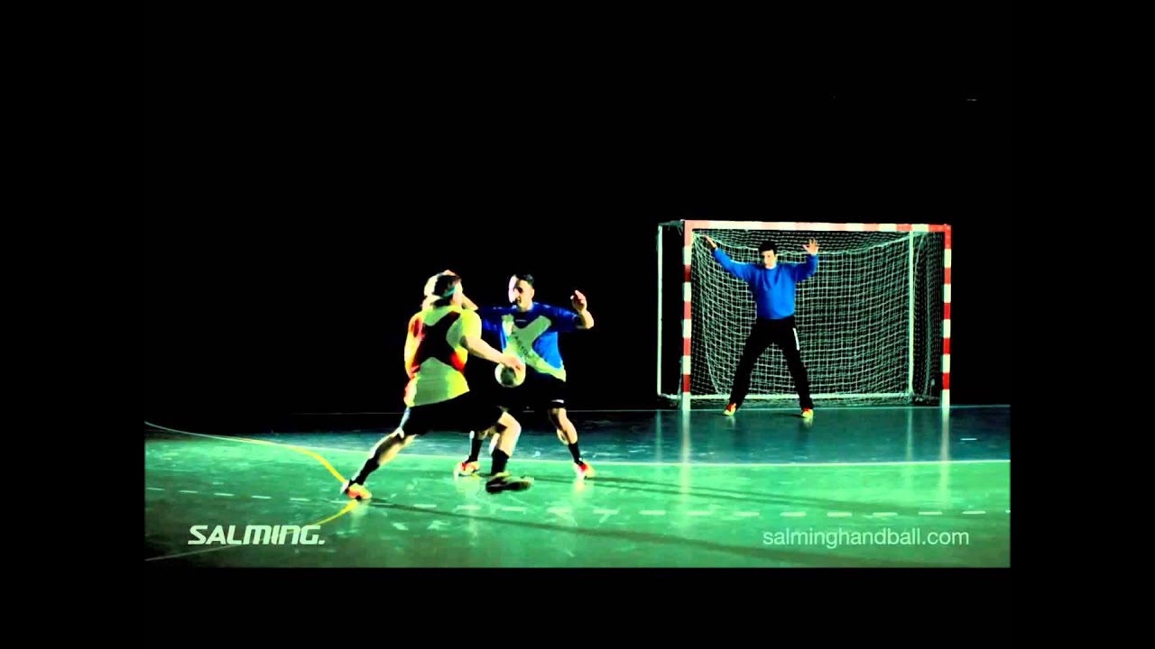 Handbal - 3 pas en sprongschot