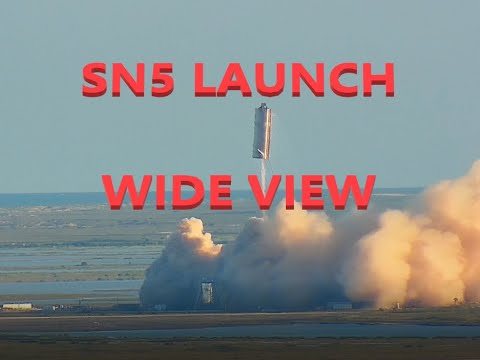 SN5 Launch From Sapphire Cam