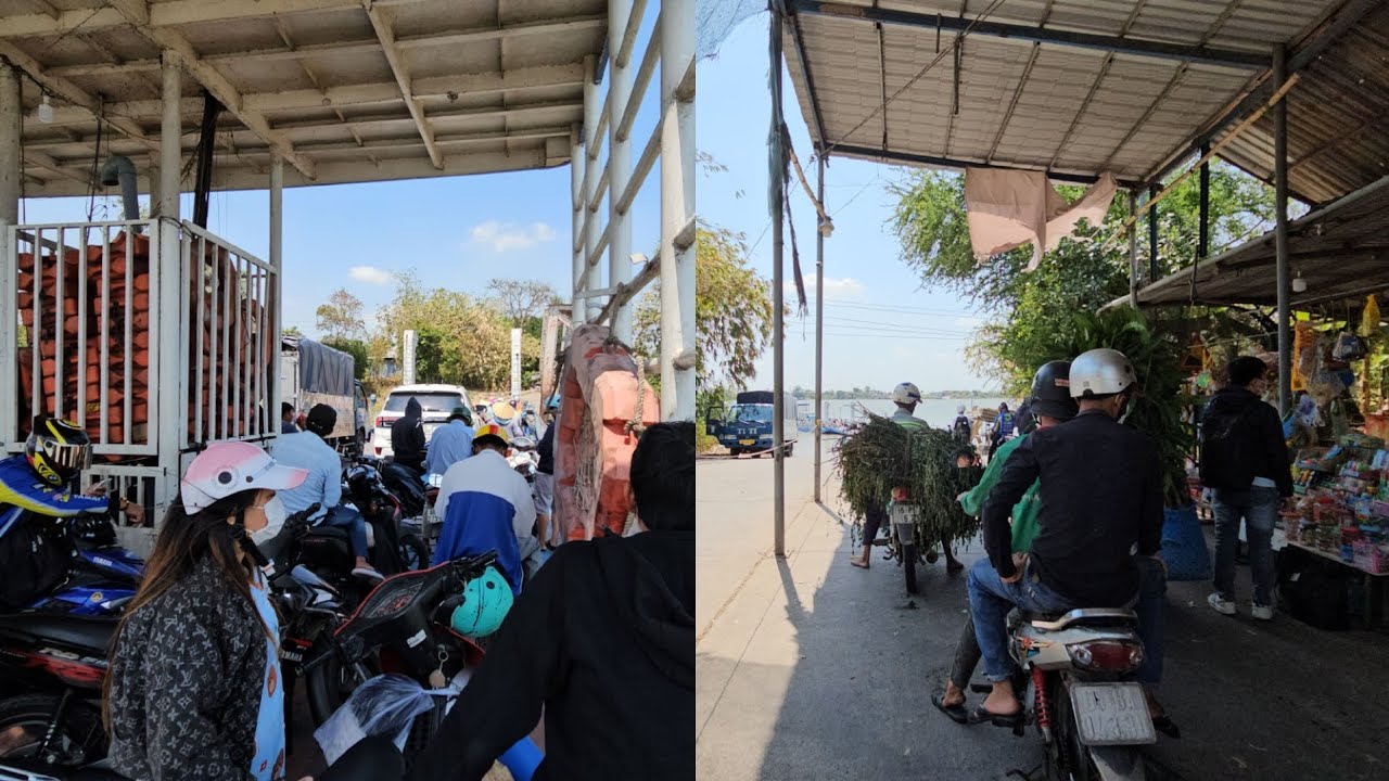 Đồng Tháp || Phà Tân Bình - Cù Lao Tây.