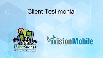 iVisionmobile.com SMS Marketing & Loyalty Rewards Client Testimonials - Clothing Stores.