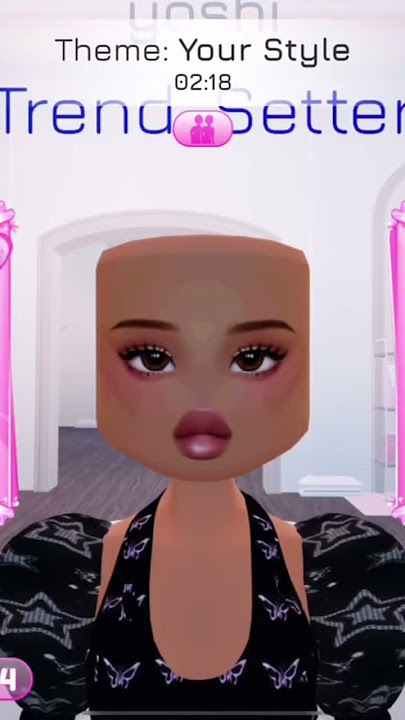 Dressing as Jojo siwa in dress to impress…. #karma #shorts #roblox #fyp