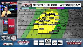 Temperatures start hot this week, beneficial rainfall midweek with cool down late week | 9/28 screenshot 4