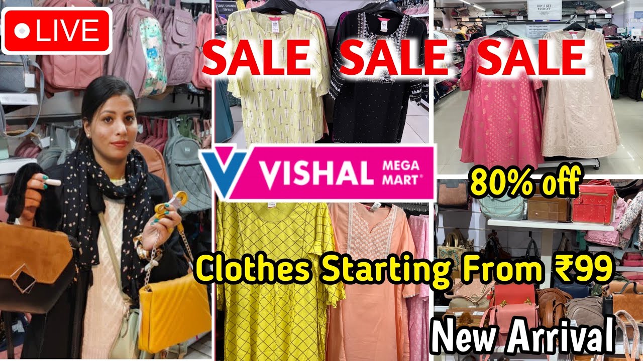 Vishal Mega Mart Todays Offer,women summer cloth collection,Top's,hand