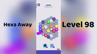 🧠 Hexa Away Level 98 Walkthrough