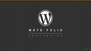 Mate Folio | Wordpress Plugin | Codecanyon Scripts and Snippets