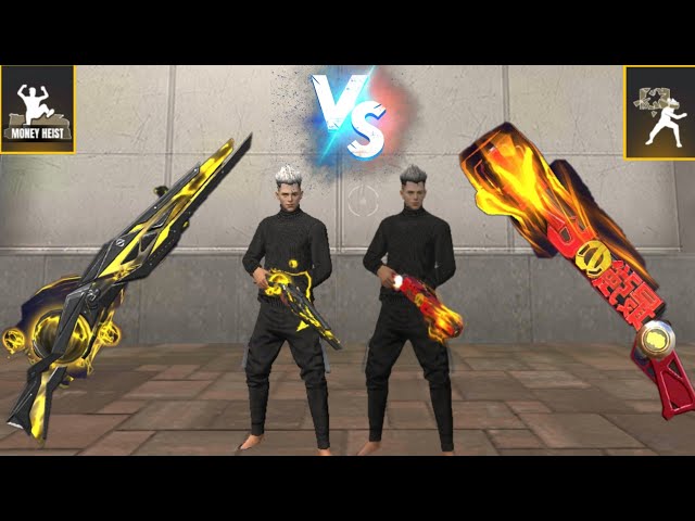 NEW M1887 VS OLD M1887 | SOLARIS BURST M1887 VS ONE PUNCH MAN M1887 | FREE FIRE GUN ABILITY TEST class=