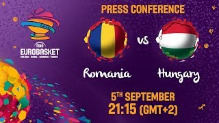 Romania v Hungary - Press Conference