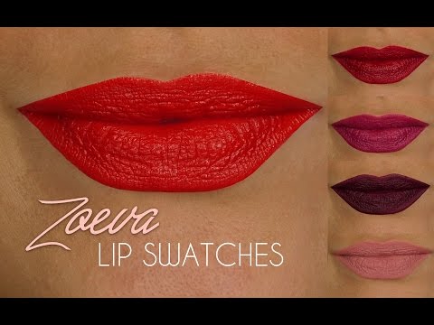 Wideo: Zoeva All Is Calm Pure Velours Lips Review