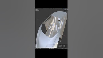 #82glimpses 3d sketching a car in blender Part 05   4x timelapse