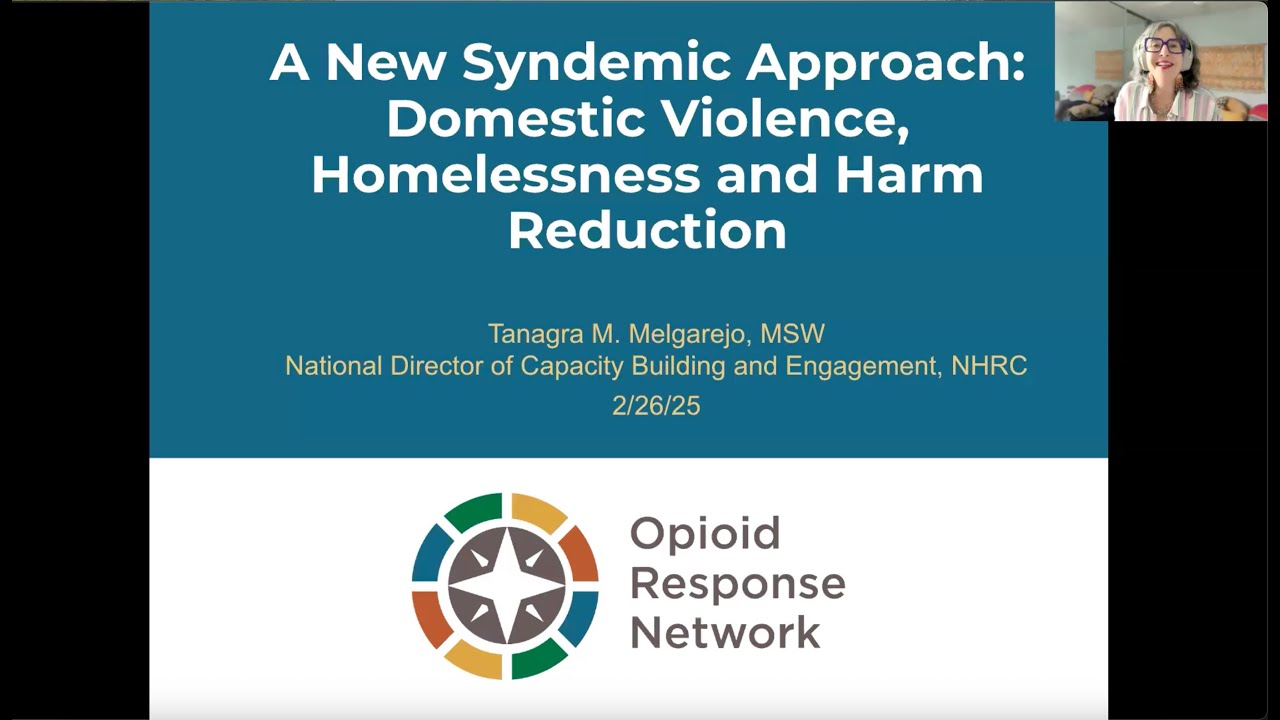 Working at the Intersection of Harm Reduction, Homelessness, and Domestic Violence