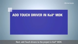 QE for Capacitive Touch[RA] Tutorial: Use QE for Capacitive Touch with FSP in Keil® MDK