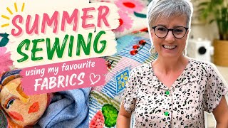 Summer sewing - using my favourite fabrics 