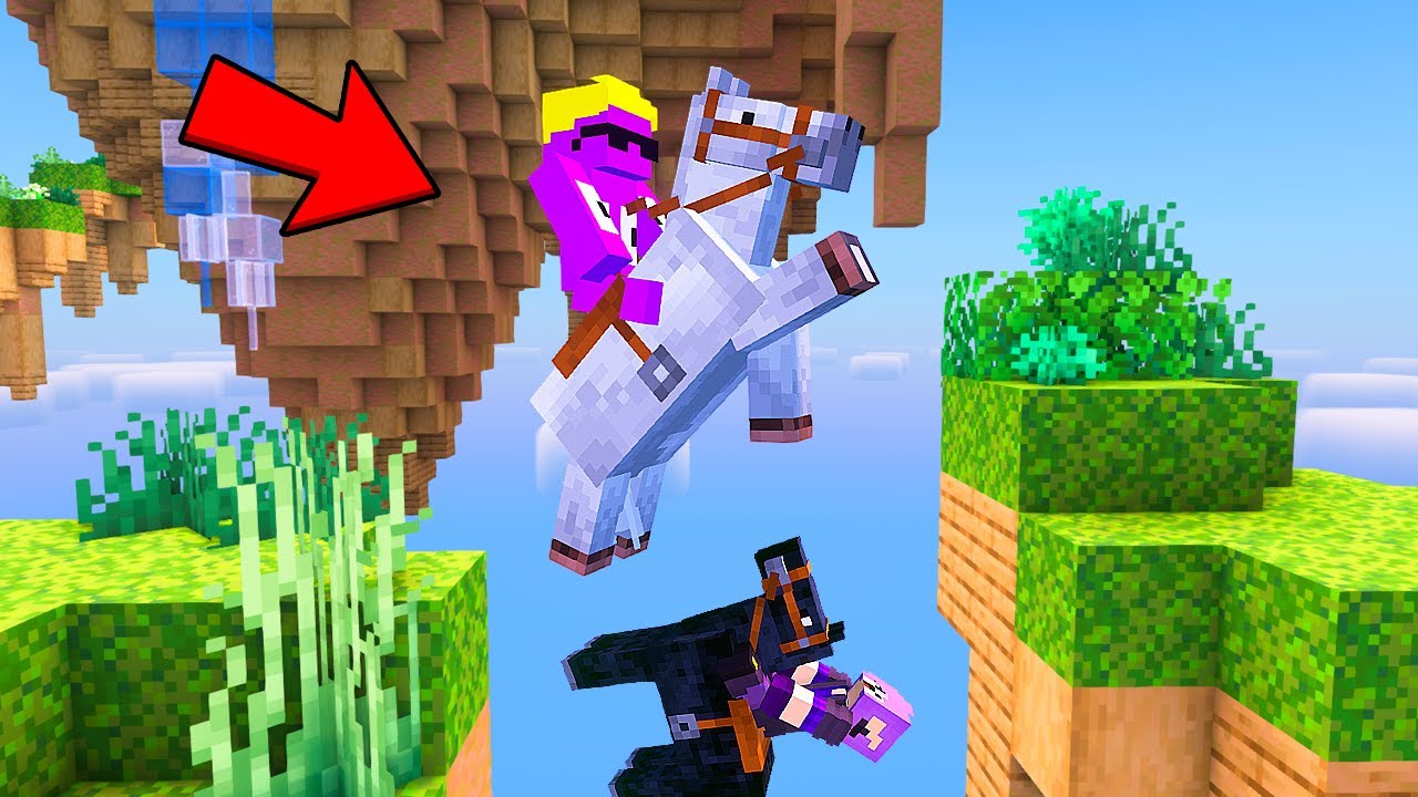 PARKOUR DE CAVALO É A COISA MAIS DIFICIL DO MINECRAFT....  (é serio.)