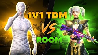 1 VS 1 TDM ROOM || MZ PLAYS 😈 VS FB PLAYS 😡 || PUBG MOBILE || #MZPLAYS10