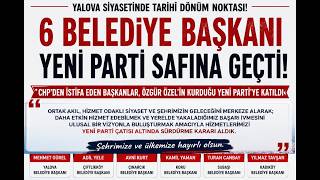 Chp Yalovada İstifa Depremi Merkez İlçe Başkanının Ardından Domino Etkisi...