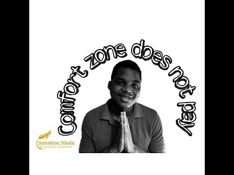 Comfort zone doesn't pay zulu motivation by Sunshine Nkala #sunshinenkala#motivation#zulumotivation