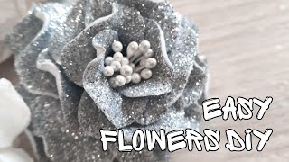 DIY Glitter Flowers: Create your Own Masterpiece in Minutes!