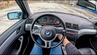 2002 BMW 3 E46 [1.9 316 i 105HP] |0-100| POV Test Drive #1993 Joe Black