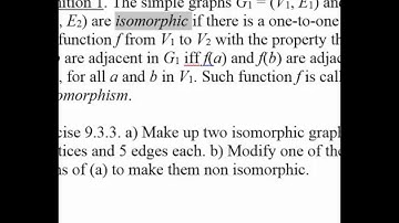 9 3   Representing Graphs and Graph Isomorphism