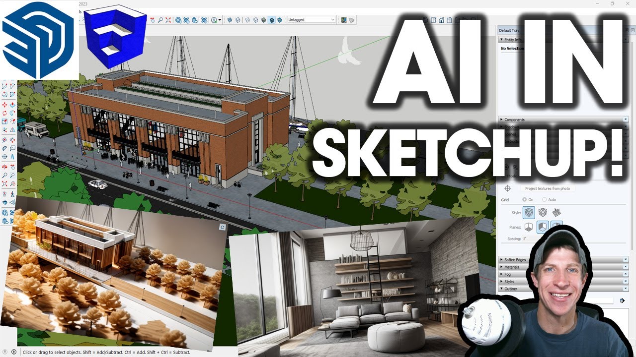 AI Rendering ADDED TO SKETCHUP But is it worth using