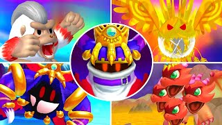 Kirby's Return to Dream Land HD - All Bosses