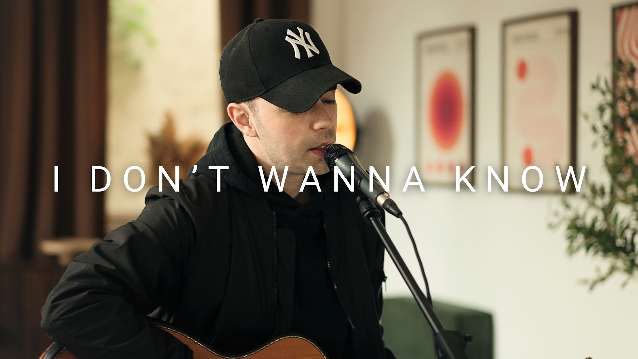 Mario Winans - I Don't Wanna Know (Acoustic Cover by Dave Winkler)