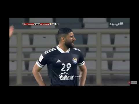 عمر خريبين هدف عالمي مع الوحدة الاماراتي يبهر ويمتع فارس عوض