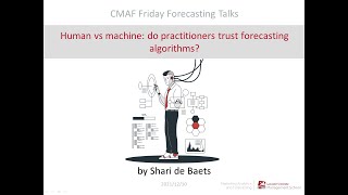 CMAF FFT: Human vs machine: do practitioners trust forecasting algorithms?