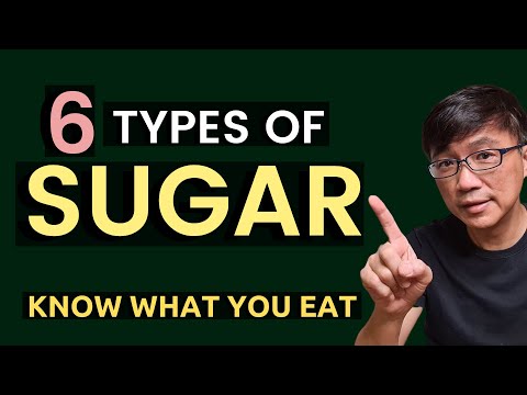 6 Types of Sugar. Dr Chan talks about Glucose, Fructose, Galactose, Sucrose, Lactose & Maltose