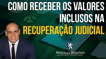 Como cobrar uma empresa que está em recuperação judicial?