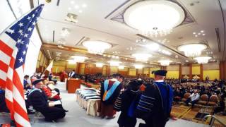 TUJ Graduation 2017 Time-lapse - Front View