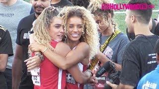 Sommer Ray & Jena Frumes Hug It Out After Competing In The Challenger Games 7.27.19 Profile
