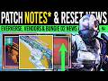 Destiny 2: BIG PATCH NOTE* &amp; EVERVERSE RESET! Boost EVENT, Bungie Update &amp; Rewards (10th March)