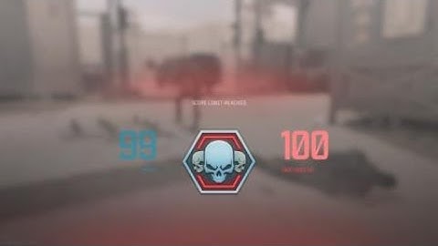 Call of Duty MW3 Team Deathmatch Rust map using AMR-9 submachine gun