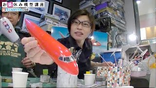 【3/4】お昼休み模型講座「1/100 FDA エンブラエル175」を作る。 小森さん卒業記念、9時間スペシャル！