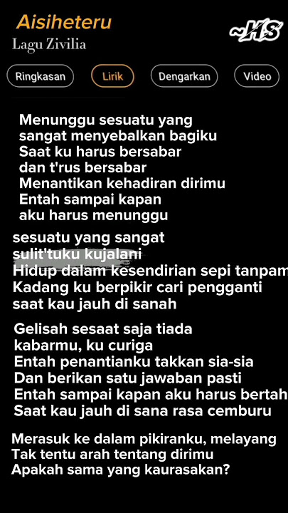 Lirik lagu menunggu sesuatu yang menyebalkan bagi ku #liriklagu #musiklirik #lirikgalau #spoty