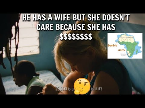 Old White Woman Brings Wealth to African Man in Gambia #WrinkleBae