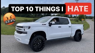 10 Things I HATE 2021 Chevy Silverado Trailboss