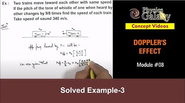 Class 11 Physics | Doppler