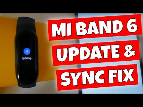 How To Pair Xiaomi Mi Band 6 With Phone & Fix Firmware Update Errors