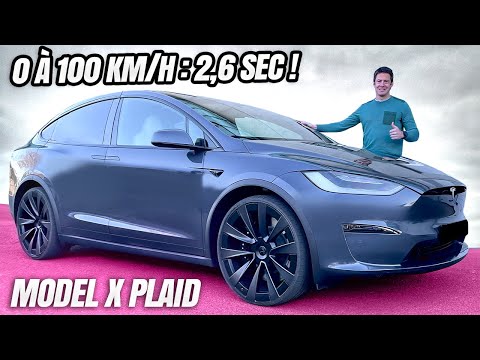 Essai TESLA MODEL X PLAID - Le SUV le + RAPIDE du monde, c’est lui !!