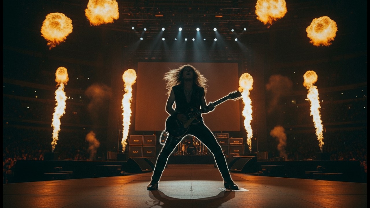 80년대 하드락의 전설, 본 조비와 건즈 앤 로지스의 스타일🔥80sHardRock #하드락 #헤비메탈 #운동음악 #BonJoviStyle #GunsNRoses #남자의음악