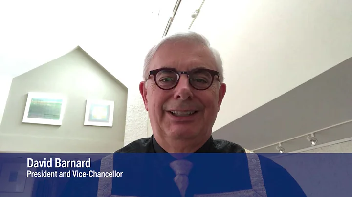 A message from President Barnard to the class of 2...