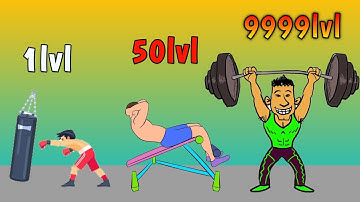 MAX LEVEL EVOLUTION in Muscle Land