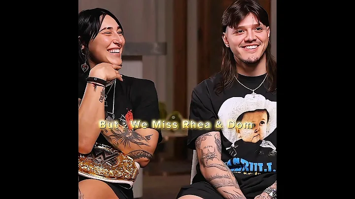 We Miss Rhea Ripley & Dominik Mysterio 💔 Sad Edit! #wwe #dominikmysterio #rhearipley #thenandnow